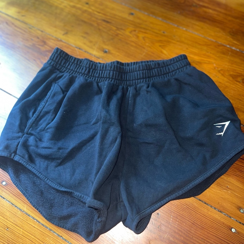 Gymshark Women's Black Sweat Shorts